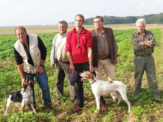 De la diane de belrem - Field d'Andechy : CACT en couple pour Gaïa et CACIT au barrage !